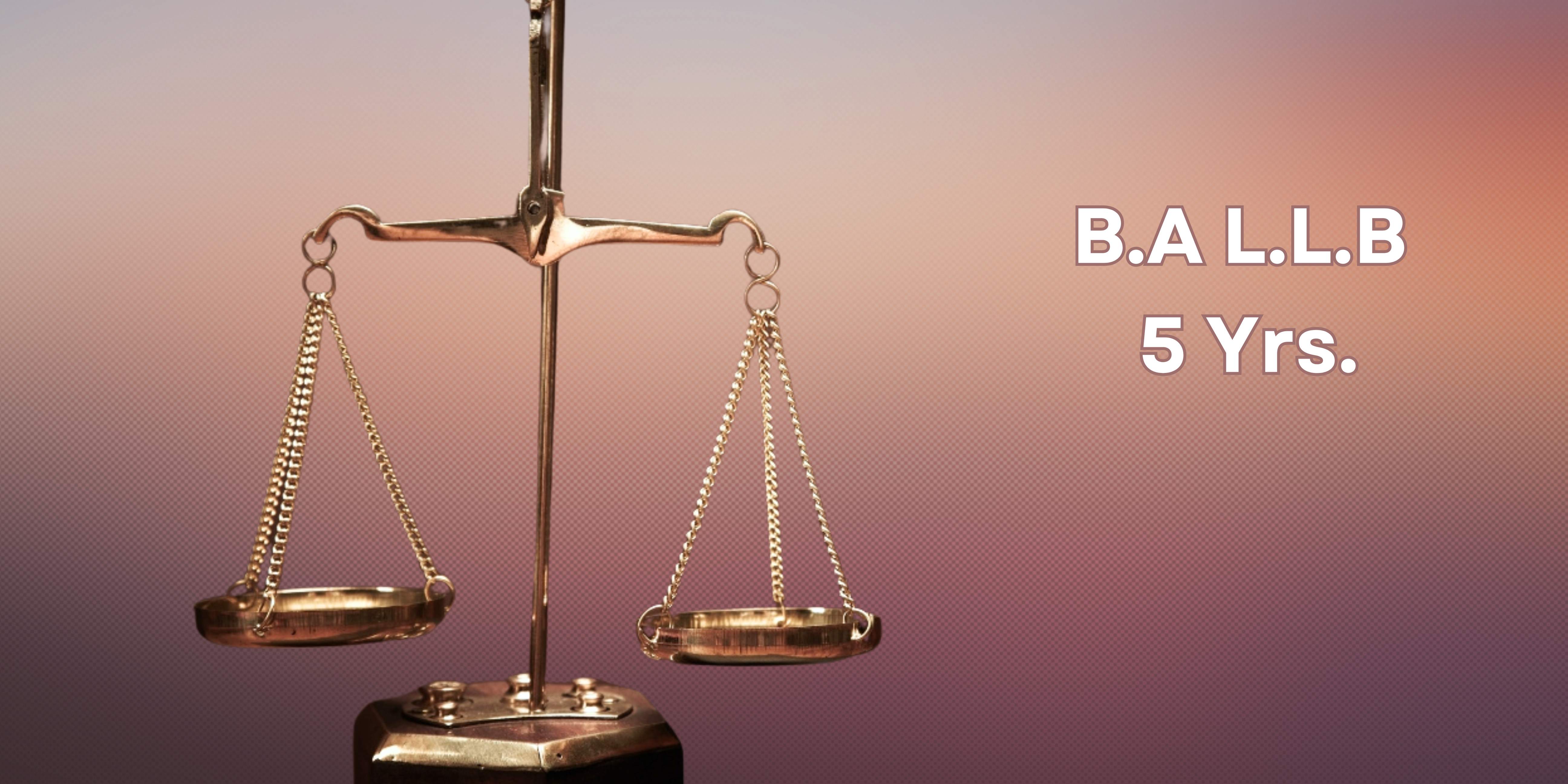 B.A. LL.B. Programme at Kamkus College of Law